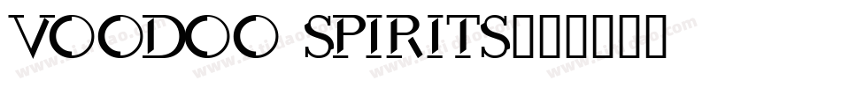Voodoo Spirits字体转换